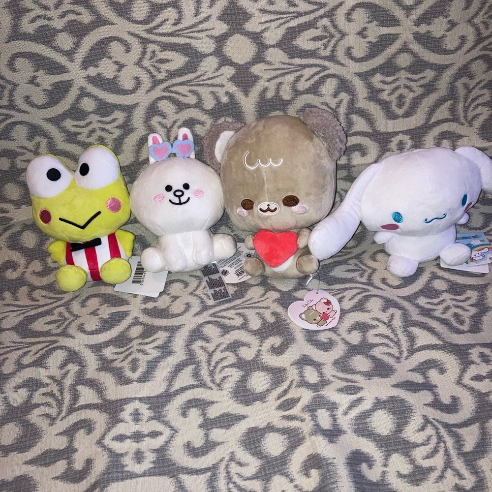 Variety Sanrio Claw Machine Cute Plush Toy Set with Tags